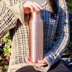 Ayurvedic Copper Water Bottle. (800 ml)